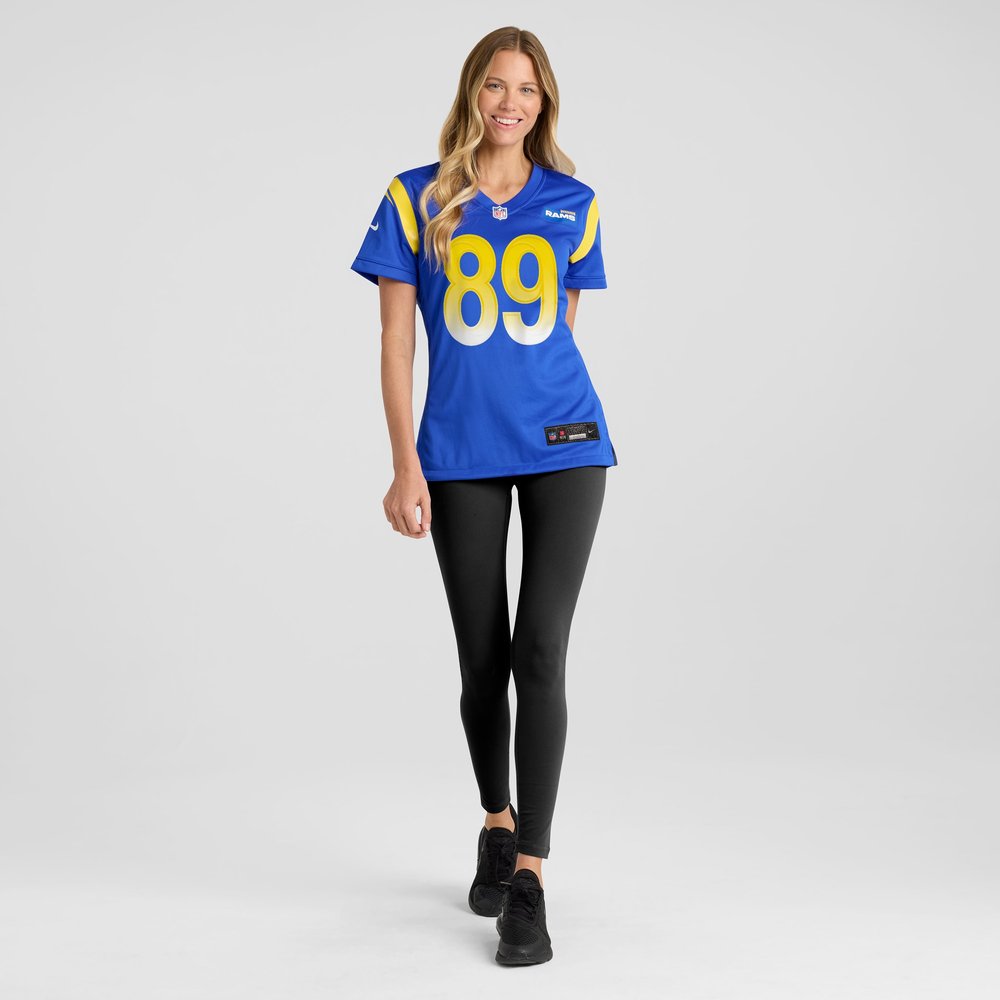 Women's Los Angeles Rams Tyler Higbee Royal Game Player Jersey Women's Los Angeles Rams Tyler Higbee Royal Game Player Jersey