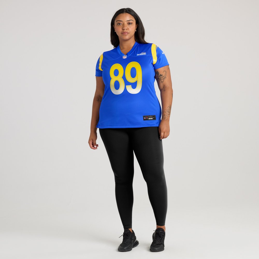 Women's Los Angeles Rams Tyler Higbee Royal Game Player Jersey Women's Los Angeles Rams Tyler Higbee Royal Game Player Jersey