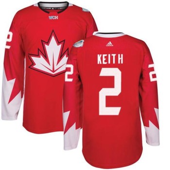 Team CA. #2 Duncan Keith Red 2016 World Cup Stitched NHL Jersey Team CA. #2 Duncan Keith Red 2016 World Cup Stitched NHL Jersey
