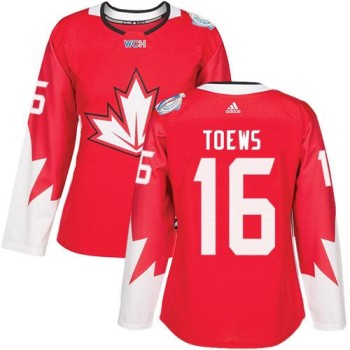 Team Canada #16 Jonathan Toews Red 2016 World Cup Women's Stitched NHL Jersey Team Canada #16 Jonathan Toews Red 2016 World Cup Women's Stitched NHL Jersey