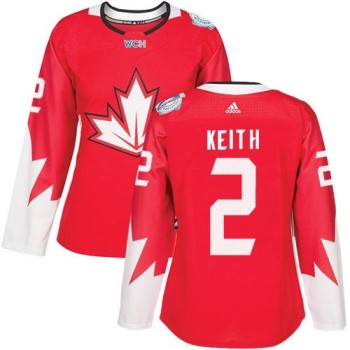 Team Canada #2 Duncan Keith Red 2016 World Cup Women's Stitched NHL Jersey Team Canada #2 Duncan Keith Red 2016 World Cup Women's Stitched NHL Jersey