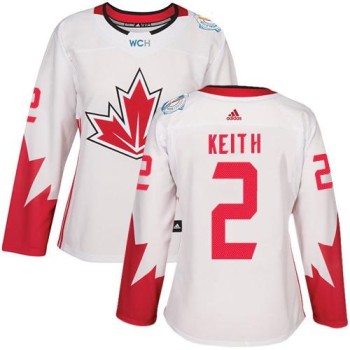 Team Canada #2 Duncan Keith White 2016 World Cup Women's Stitched NHL Jersey Team Canada #2 Duncan Keith White 2016 World Cup Women's Stitched NHL Jersey
