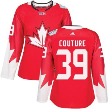 Team Canada #39 Logan Couture Red 2016 World Cup Women's Stitched NHL Jersey Team Canada #39 Logan Couture Red 2016 World Cup Women's Stitched NHL Jersey