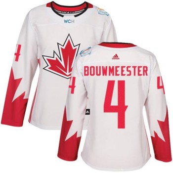 Team Canada #4 Jay Bouwmeester White 2016 World Cup Women's Stitched NHL Jersey Team Canada #4 Jay Bouwmeester White 2016 World Cup Women's Stitched NHL Jersey