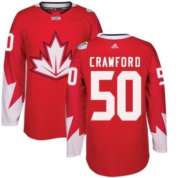 Team Canada #50 Corey Crawford Red 2016 World Cup Stitched Youth NHL Jersey Team Canada #50 Corey Crawford Red 2016 World Cup Stitched Youth NHL Jersey
