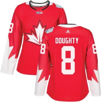 Team Canada #8 Drew Doughty Red 2016 World Cup Women's Stitched NHL Jersey Team Canada #8 Drew Doughty Red 2016 World Cup Women's Stitched NHL Jersey