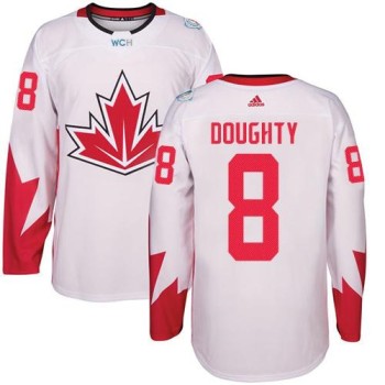 Team Canada #8 Drew Doughty White 2016 World Cup Stitched Youth NHL Jersey Team Canada #8 Drew Doughty White 2016 World Cup Stitched Youth NHL Jersey