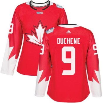 Team Canada #9 Matt Duchene Red 2016 World Cup Women's Stitched NHL Jersey Team Canada #9 Matt Duchene Red 2016 World Cup Women's Stitched NHL Jersey