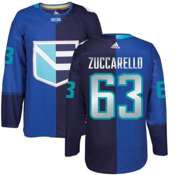 Team Europe Hockey #63 Mats Zuccarello Blue 2016 World Cup Stitched NHL Jersey Team Europe Hockey #63 Mats Zuccarello Blue 2016 World Cup Stitched NHL Jersey