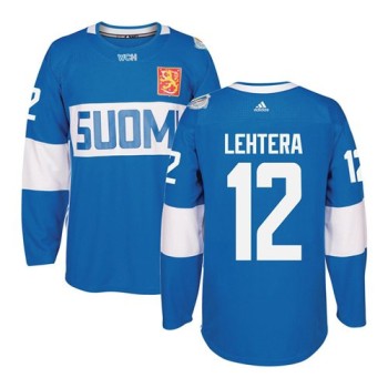 Team Finland #12 Jori Lehtera Blue 2016 World Cup Stitched NHL Jersey Team Finland #12 Jori Lehtera Blue 2016 World Cup Stitched NHL Jersey