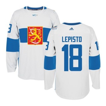 Team Finland #18 Sami Lepisto White 2016 World Cup Stitched NHL Jersey Team Finland #18 Sami Lepisto White 2016 World Cup Stitched NHL Jersey