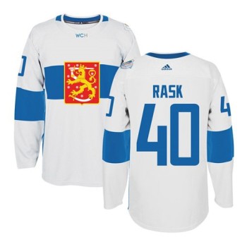 Team Finland #40 Tuukka Rask White 2016 World Cup Stitched NHL Jersey Team Finland #40 Tuukka Rask White 2016 World Cup Stitched NHL Jersey