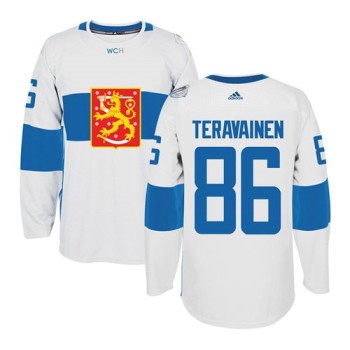 Team Finland #86 Teuvo Teravainen White 2016 World Cup Stitched NHL Jersey Team Finland #86 Teuvo Teravainen White 2016 World Cup Stitched NHL Jersey