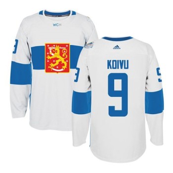 Team Finland #9 Mikko Koivu White 2016 World Cup Stitched NHL Jersey Team Finland #9 Mikko Koivu White 2016 World Cup Stitched NHL Jersey