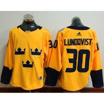 Team Sweden #30 Henrik Lundqvist Gold 2016 World Cup Stitched NHL Jersey Team Sweden #30 Henrik Lundqvist Gold 2016 World Cup Stitched NHL Jersey