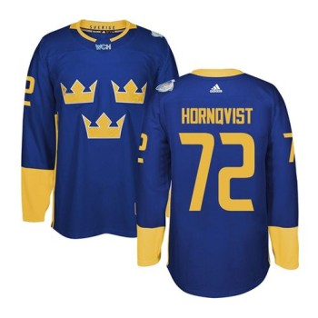 Team Sweden #72 Patric Hornqvist Blue 2016 World Cup Stitched NHL Jersey Team Sweden #72 Patric Hornqvist Blue 2016 World Cup Stitched NHL Jersey