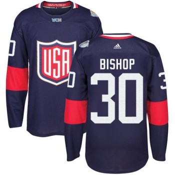 Team USA #30 Ben Bishop Navy Blue 2016 World Cup Stitched NHL Jersey Team USA #30 Ben Bishop Navy Blue 2016 World Cup Stitched NHL Jersey
