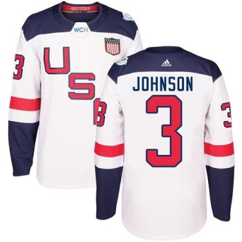 Team USA #3 Jack Johnson White 2016 World Cup Stitched NHL Jersey Team USA #3 Jack Johnson White 2016 World Cup Stitched NHL Jersey