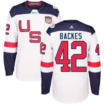 Team USA #42 David Backes White 2016 World Cup Stitched Youth NHL Jersey Team USA #42 David Backes White 2016 World Cup Stitched Youth NHL Jersey