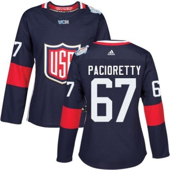 Team USA #67 Max Pacioretty Navy Blue 2016 World Cup Women's Stitched NHL Jersey Team USA #67 Max Pacioretty Navy Blue 2016 World Cup Women's Stitched NHL Jersey