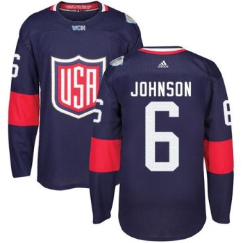 Team USA #6 Erik Johnson Navy Blue 2016 World Cup Stitched Youth NHL Jersey Team USA #6 Erik Johnson Navy Blue 2016 World Cup Stitched Youth NHL Jersey