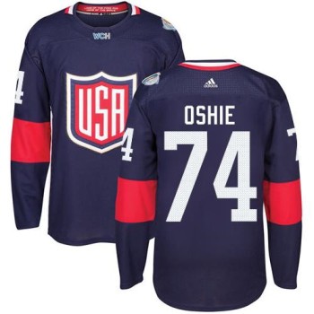 Team USA #74 T. J. Oshie Navy Blue 2016 World Cup Stitched NHL Jersey Team USA #74 T. J. Oshie Navy Blue 2016 World Cup Stitched NHL Jersey