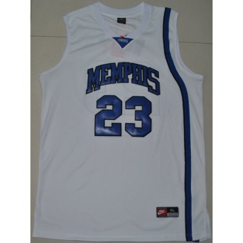 Tigers #23 Derrick Rose White Basketball Stitched NCAA Jersey Tigers #23 Derrick Rose White Basketball Stitched NCAA Jersey