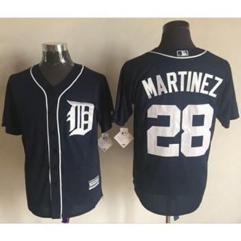 Tigers #28 J. D. Martinez Navy Blue New Cool Base Stitched MLB Jersey Tigers #28 J. D. Martinez Navy Blue New Cool Base Stitched MLB Jersey