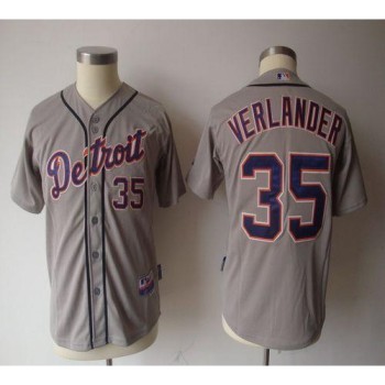 Tigers #35 Justin Verlander Grey Cool Base Stitched Youth MLB Jersey Tigers #35 Justin Verlander Grey Cool Base Stitched Youth MLB Jersey