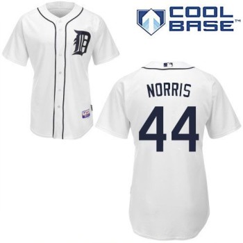 Tigers #44 Daniel Norris White Cool Base Stitched MLB Jersey Tigers #44 Daniel Norris White Cool Base Stitched MLB Jersey