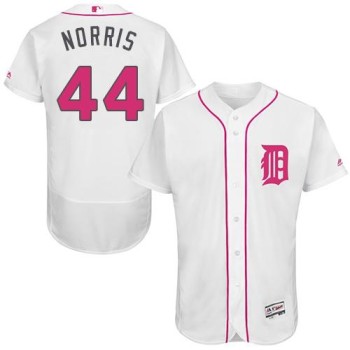 Tigers #44 Daniel Norris White Flexbase Authentic Collection 2016 Mother's Day Stitched MLB Jersey Tigers #44 Daniel Norris White Flexbase Authentic Collection 2016 Mother's Day Stitched MLB Jersey