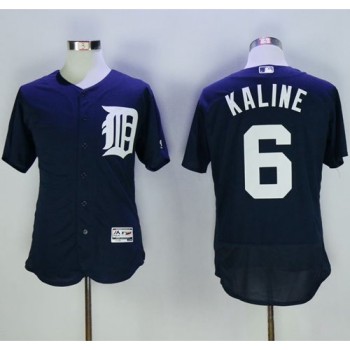 Tigers #6 Al Kaline Navy Blue Flexbase Authentic Collection Stitched MLB Jersey Tigers #6 Al Kaline Navy Blue Flexbase Authentic Collection Stitched MLB Jersey