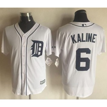 Tigers #6 Al Kaline White New Cool Base Stitched MLB Jersey Tigers #6 Al Kaline White New Cool Base Stitched MLB Jersey