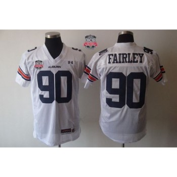 Tigers #90 Fairley White 2014 BCS Bowl Patch Stitched NCAA Jersey Tigers #90 Fairley White 2014 BCS Bowl Patch Stitched NCAA Jersey