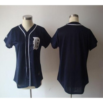 Tigers Blank Navy Blue Women's Fashion Stitched MLB Jersey Tigers Blank Navy Blue Women's Fashion Stitched MLB Jersey