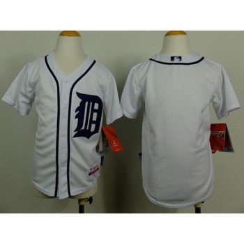 Tigers Blank White Cool Base Stitched Youth MLB Jersey Tigers Blank White Cool Base Stitched Youth MLB Jersey