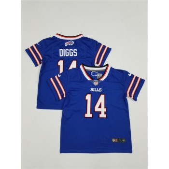 Toddlers Buffalo Bills #14 Stefon Diggs Blue Vapor Untouchable Limited Stitched Jersey Toddlers Buffalo Bills #14 Stefon Diggs Blue Vapor Untouchable Limited Stitched Jersey