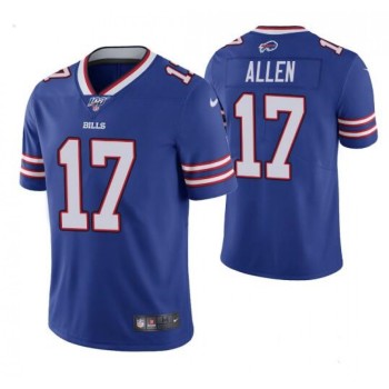 Toddlers Buffalo Bills #17 Josh Allen Blue 100th Season Vapor Untouchable Limited Stitched Jersey Toddlers Buffalo Bills #17 Josh Allen Blue 100th Season Vapor Untouchable Limited Stitched Jersey