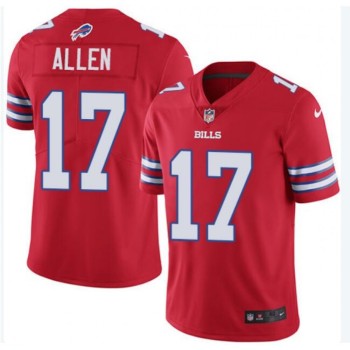 Toddlers Buffalo Bills #17 Josh Allen Red Vapor Untouchable Limited Stitched Jersey Toddlers Buffalo Bills #17 Josh Allen Red Vapor Untouchable Limited Stitched Jersey
