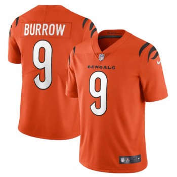Toddlers Cincinnati Bengals #9 Joe Burrow #9 Joe Burrow Orange Vapor Limited Stitched Jersey Toddlers Cincinnati Bengals #9 Joe Burrow #9 Joe Burrow Orange Vapor Limited Stitched Jersey