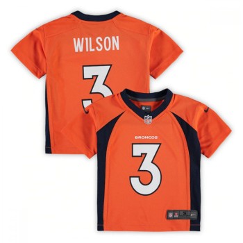 Toddlers Denver Broncos #3 Russell Wilson Orange Elite Stitched Jersey Toddlers Denver Broncos #3 Russell Wilson Orange Elite Stitched Jersey
