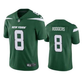Toddlers New York Jets #8 Aaron Rodgers Green Vapor Untouchable Limited Stitched Jersey Toddlers New York Jets #8 Aaron Rodgers Green Vapor Untouchable Limited Stitched Jersey