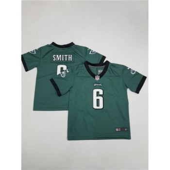Toddlers Philadelphia Eagles #6 DeVonta Smith Green Vapor Untouchable Stitched Football Jersey Toddlers Philadelphia Eagles #6 DeVonta Smith Green Vapor Untouchable Stitched Football Jersey