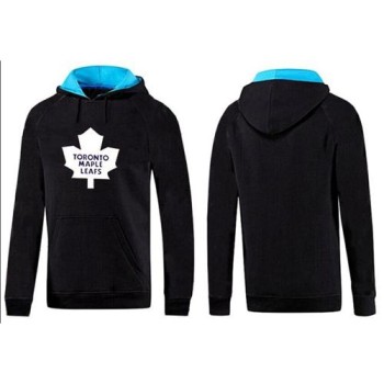 Toronto Maple Leafs Pullover Hoodie Black & Blue Toronto Maple Leafs Pullover Hoodie Black & Blue
