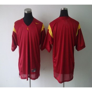 Trojans Blank Red Stitched NCAA Jersey Trojans Blank Red Stitched NCAA Jersey