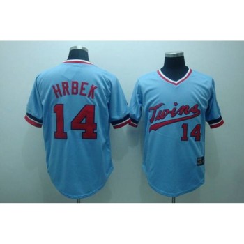 Twins #14 Kent Hrbek Stitched Light Blue Cooperstown Throwback MLB Jersey Twins #14 Kent Hrbek Stitched Light Blue Cooperstown Throwback MLB Jersey