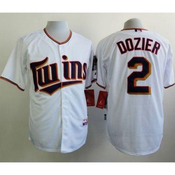 Twins #2 Brian Dozier White Home Cool Base Stitched MLB Jersey Twins #2 Brian Dozier White Home Cool Base Stitched MLB Jersey