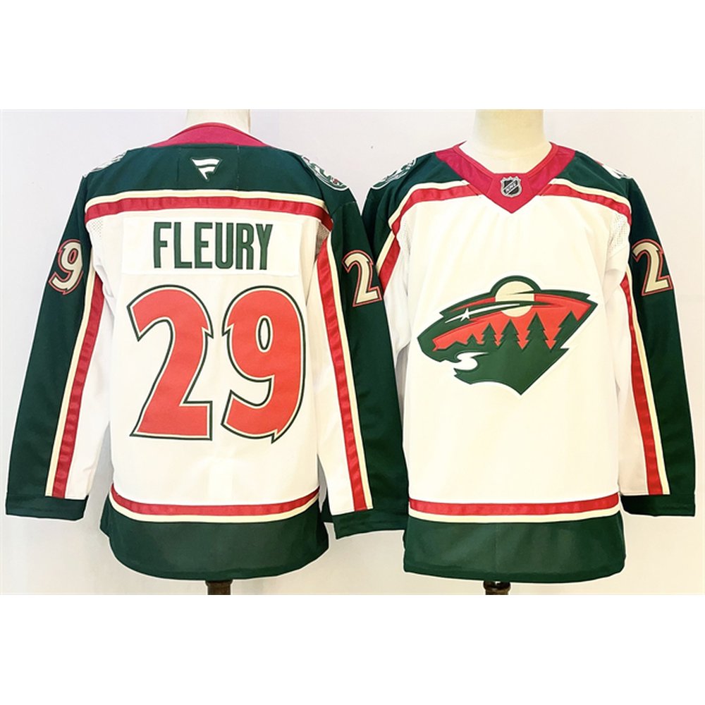 Youth Minnesota Wild #29 Marc-Andre Fleury White 2025 25th Anniversary Stitched Hockey Jersey Youth Minnesota Wild #29 Marc-Andre Fleury White 2025 25th Anniversary Stitched Hockey Jersey