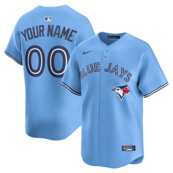 Men's Toronto Blue Jays Blue Stitched Baseball Custom Jersey Men's Toronto Blue Jays Blue Stitched Baseball Custom Jersey