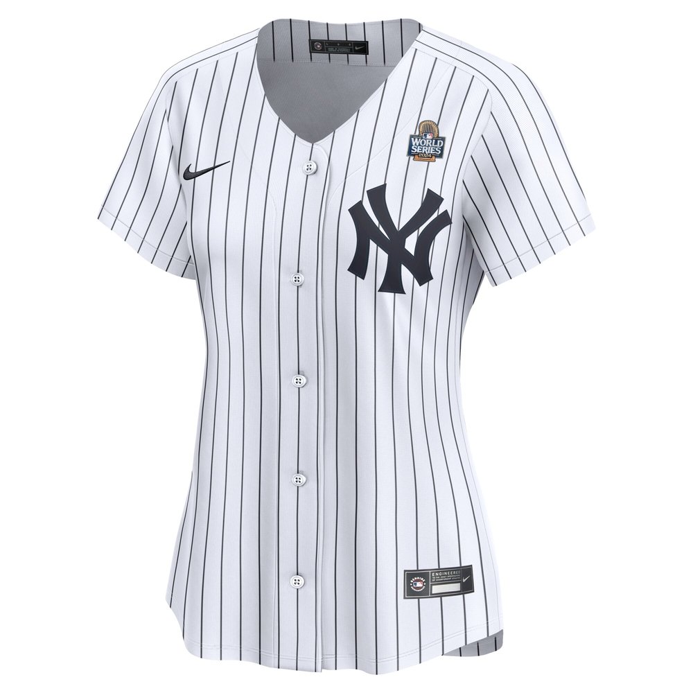 Women's New York Yankees #45 Gerrit Cole White 2024 World Series Limited Player Jersey Women's New York Yankees #45 Gerrit Cole White 2024 World Series Limited Player Jersey